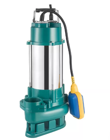 1.5HP Stainless Steel Sewage Submersible Pump Cutter Float