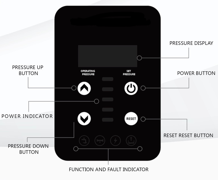 Silent AK47 Permanent Magnet Variable Frequency Household Pump