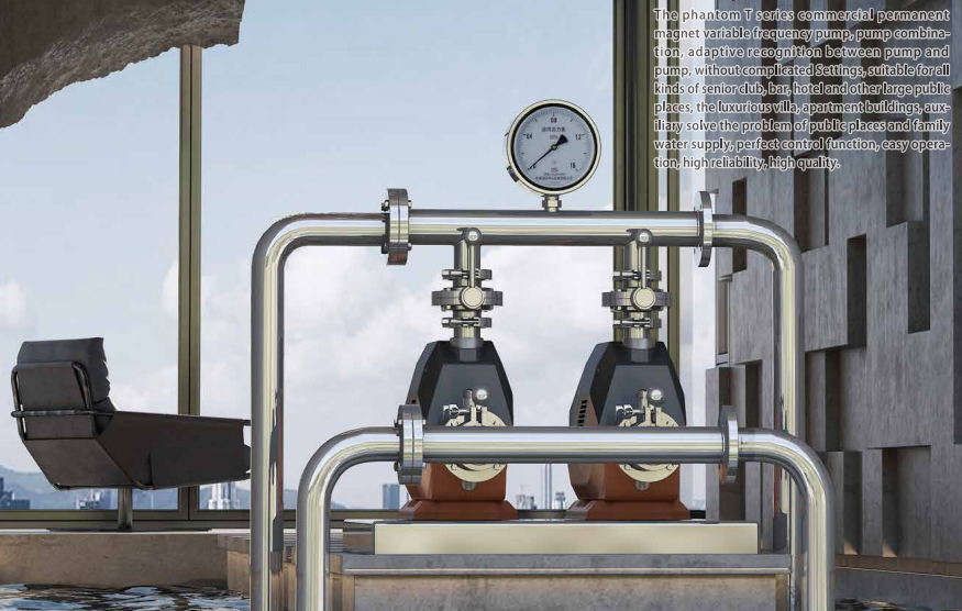 T8-50 Customized Commercial Permanent Magnet Inverter Pump