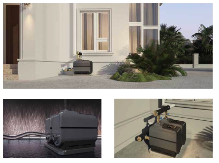 Silent AK47 Permanent Magnet Variable Frequency Household Pump